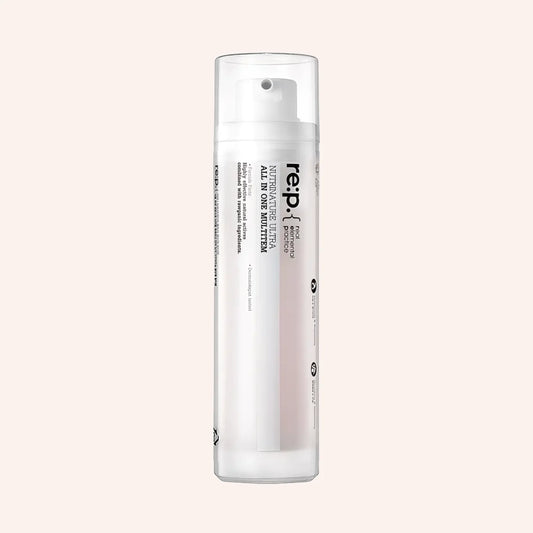 Neogen RE:P Nutrinature All In One Multitem 100ml – schlanke weiße Tube mit umlaufendem Etikett vor schwarzem Hintergrund