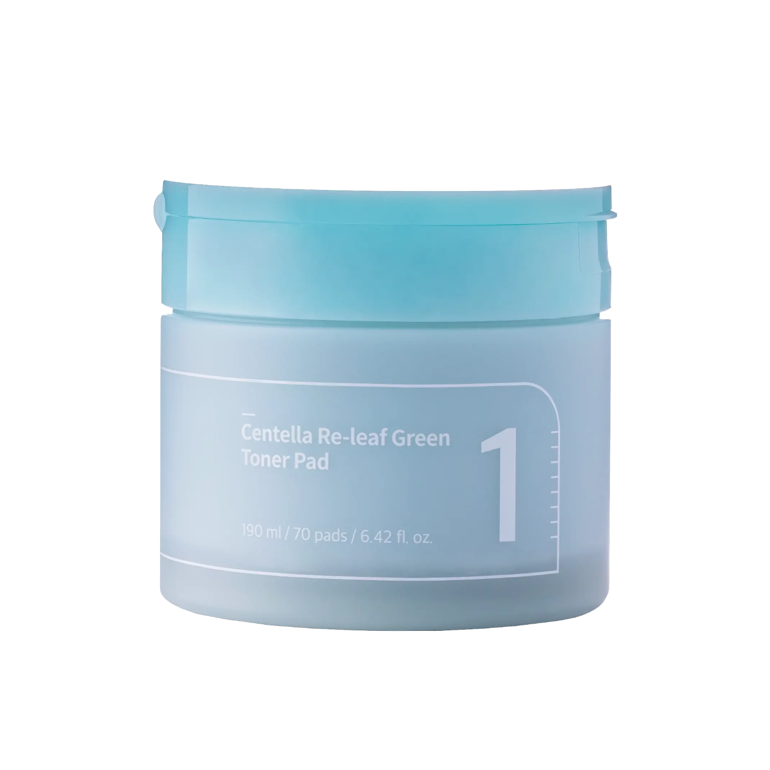 Numbuzin - No.1 Centella Re-leaf Green Toner Pad - 70pcs./190ml.-Wonder Skin