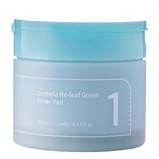Numbuzin - No.1 Centella Re-leaf Green Toner Pad - 70pcs./190ml.-Wonder Skin