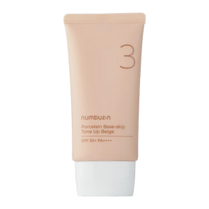 Numbuzin No.3 Porcelain Base-skip Tone Up Beige SPF50+ PA++++ 50ml