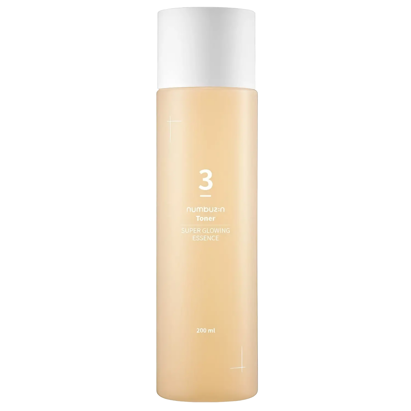 Numbuzin - No.3 Super Glowing Essence Toner - 200ml-Wonder Skin