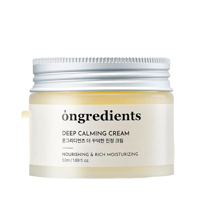 Ongredients - Deep Calming Cream - 50ml-Wonder Skin