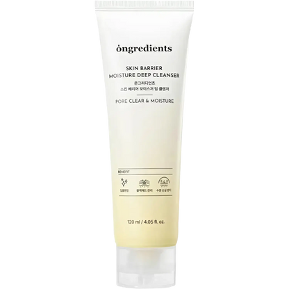 Ongredients - Skin Barrier Moisture Deep Cleanser - 120ml-Wonder Skin