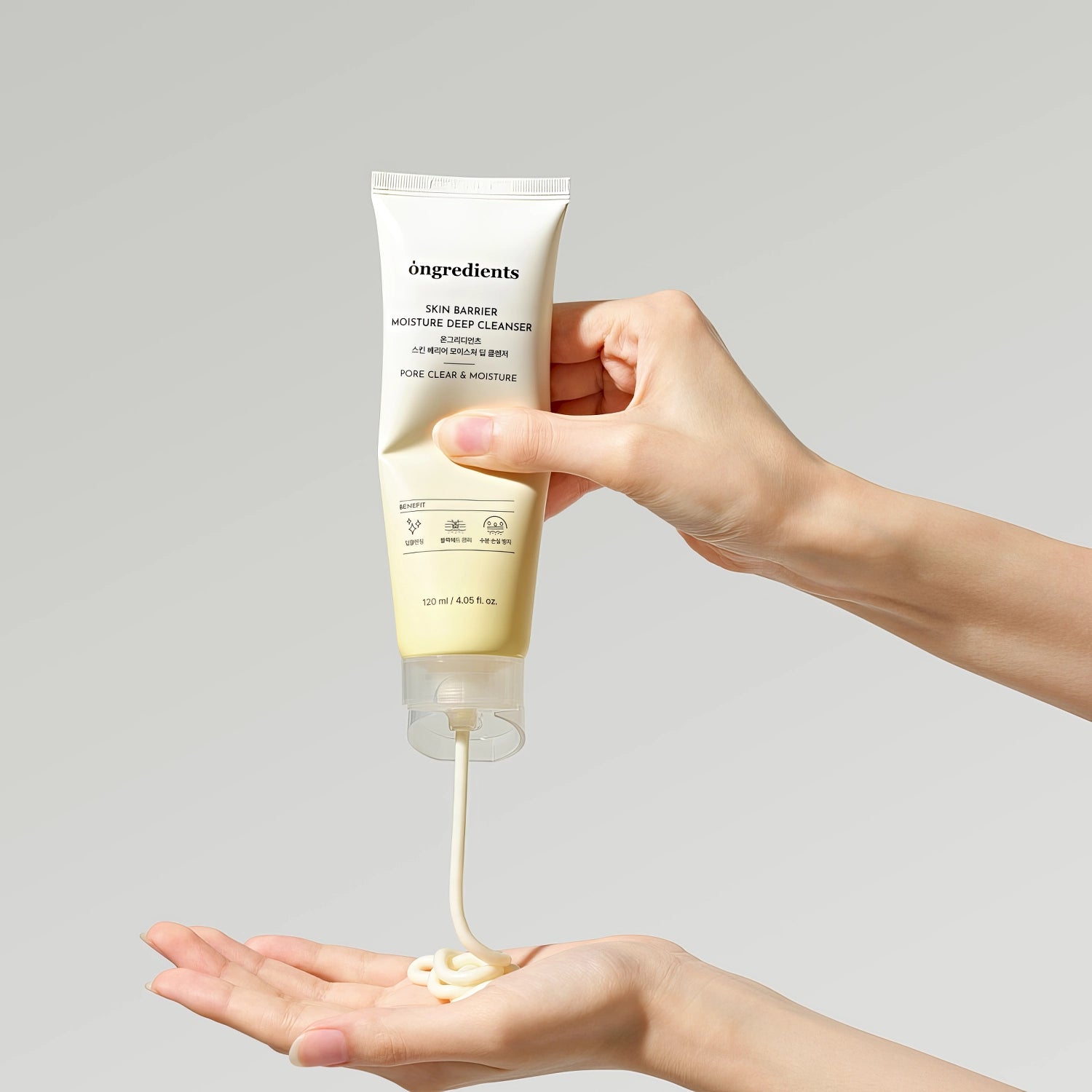 Ongredients - Skin Barrier Moisture Deep Cleanser - 120ml-Wonder Skin