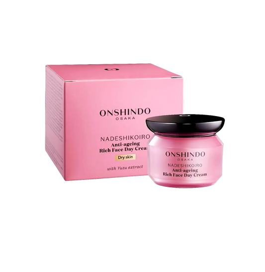 Onshindo Osaka - Nadeshikoiro – Rich Face Day Cream (Dry Skin) - 50ml-Wonder Skin