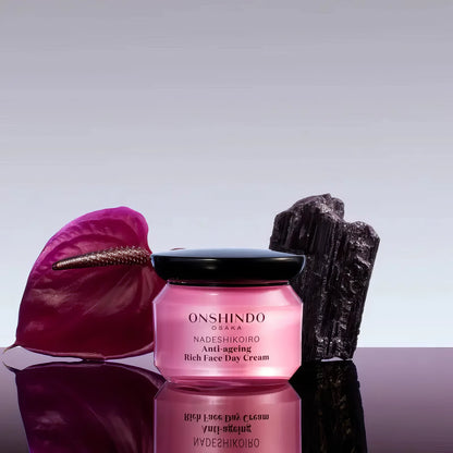 Onshindo Osaka - Nadeshikoiro – Rich Face Day Cream (Dry Skin) - 50ml-Wonder Skin