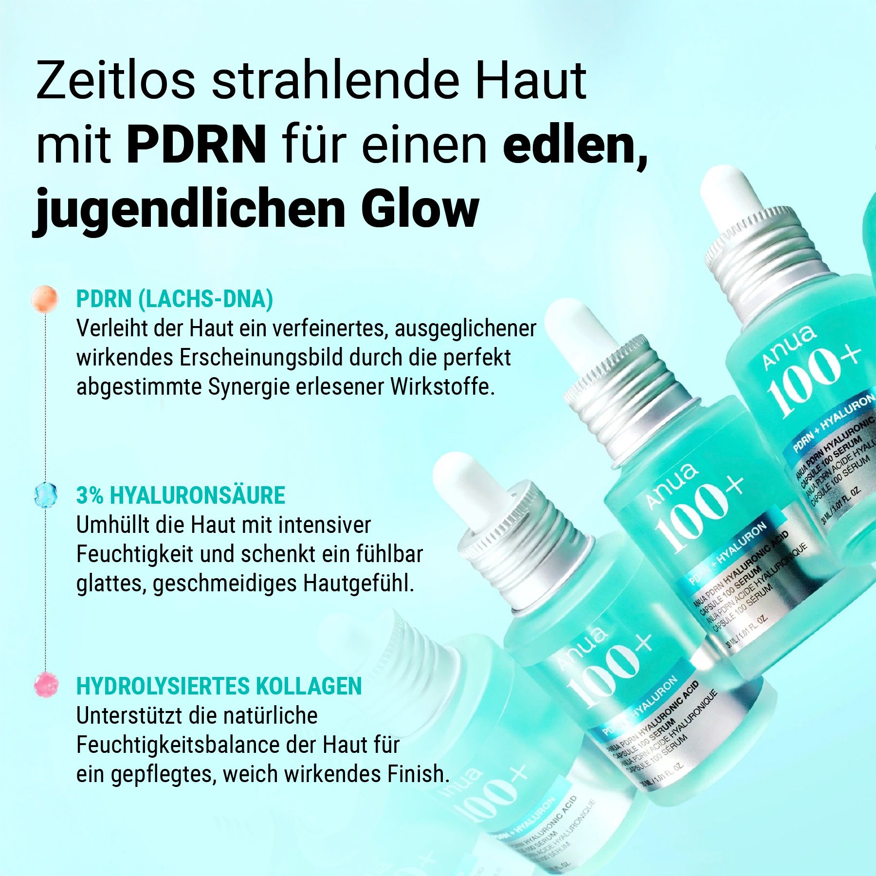 Anua PDRN Hyaluronic Acid Capsule 100 Serum 30ml-Wonder Skin