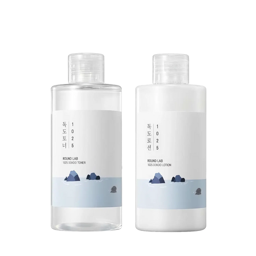 Round Lab - 1025 Dokdo Toner Lotion Special Set 200ml+200ml-Wonder Skin