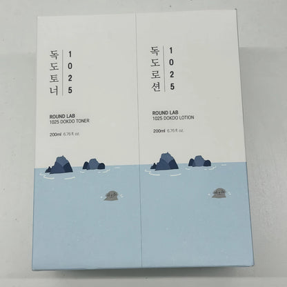 Round Lab - 1025 Dokdo Toner Lotion Special Set 200ml+200ml-Wonder Skin