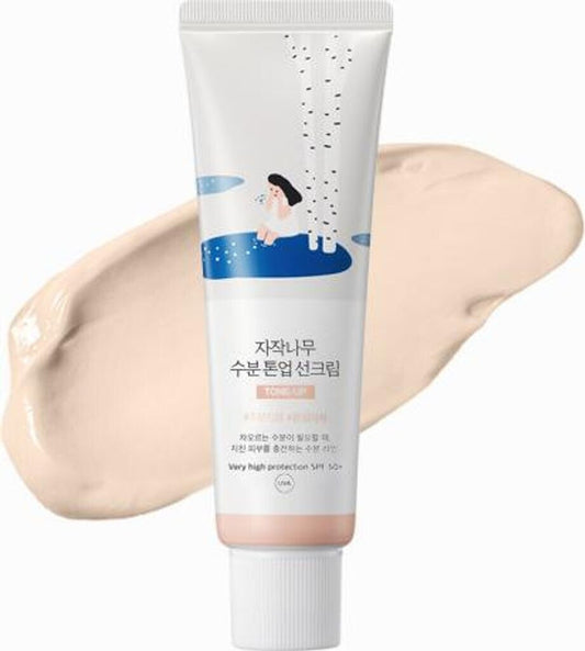 Round Lab - Birch Sap Moisturizing Tone- Up Sunscreen - 50ml