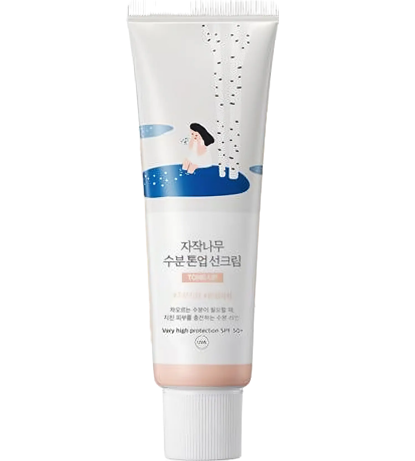 Round Lab - Birch Sap Moisturizing Tone- Up Sunscreen - 50ml-Wonder Skin