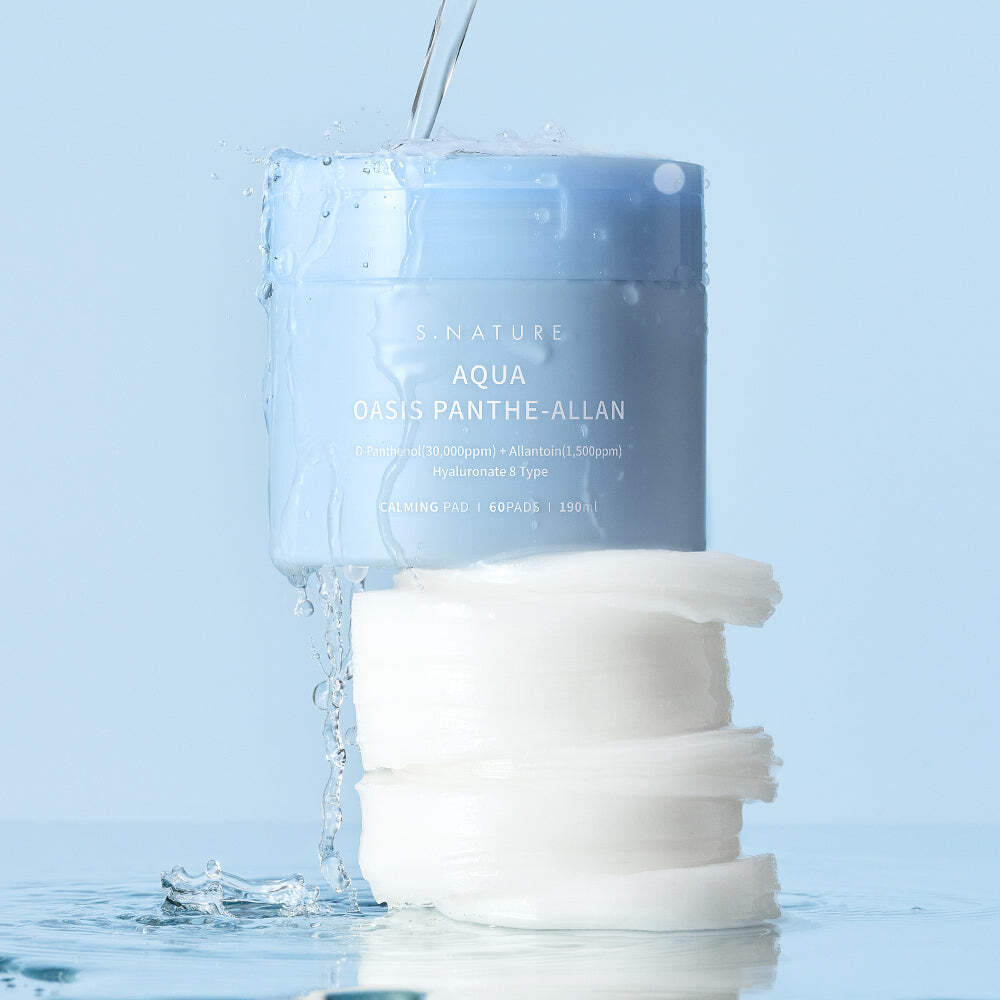 S.Nature - Aqua Oasis Panthe-Allan Calming Pad - 60St./190ml