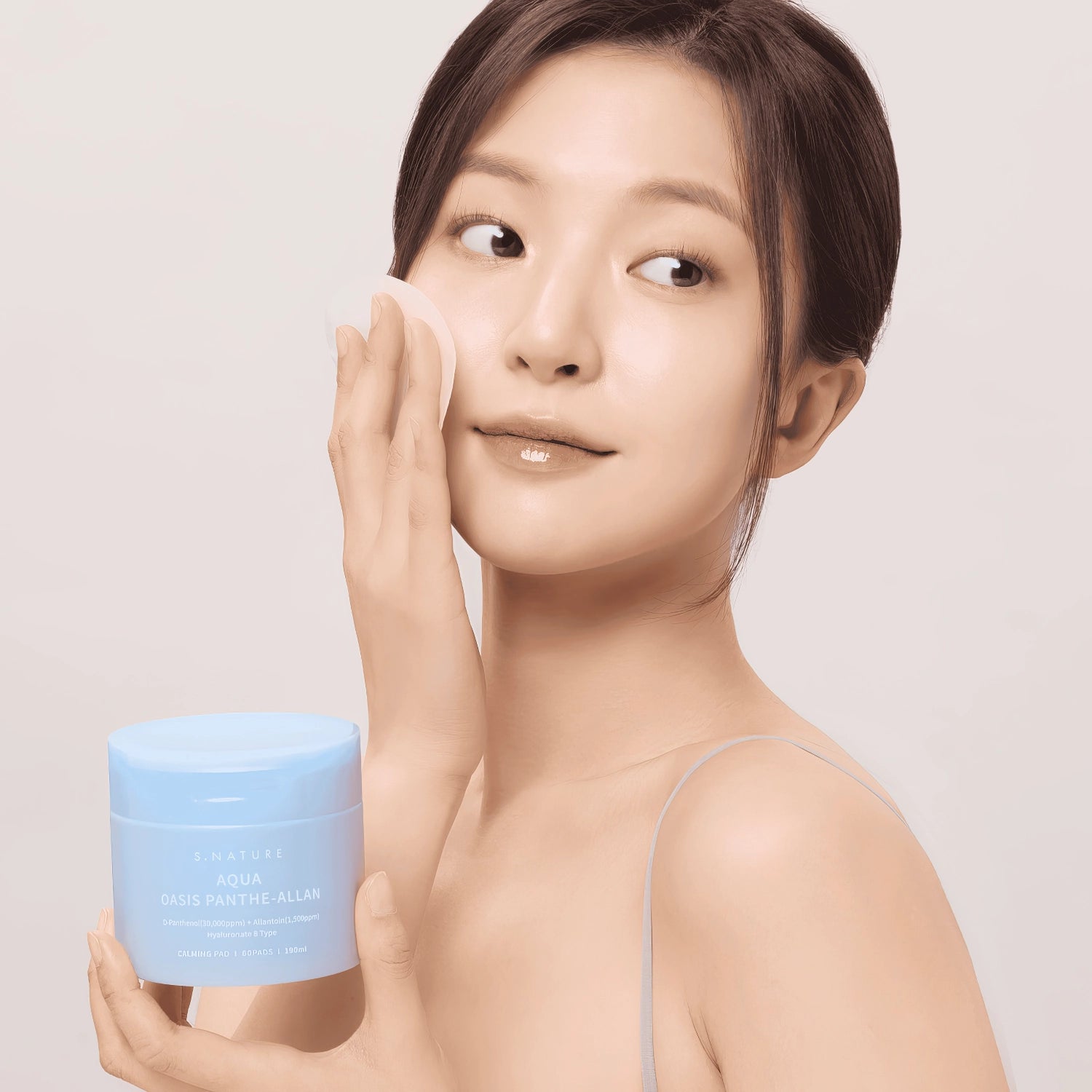 S.Nature - Aqua Oasis Panthe-Allan Calming Pad - 60St./190ml-Wonder Skin