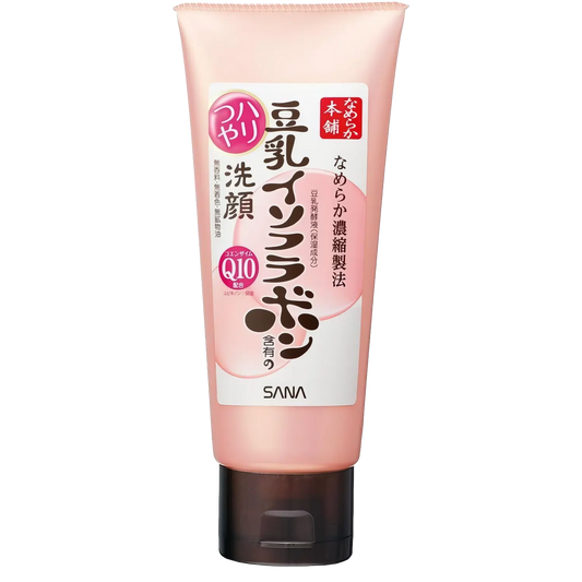 Sana - Nameraka Honpo Haritsuya Q10 Face Wash - 150g-Wonder Skin