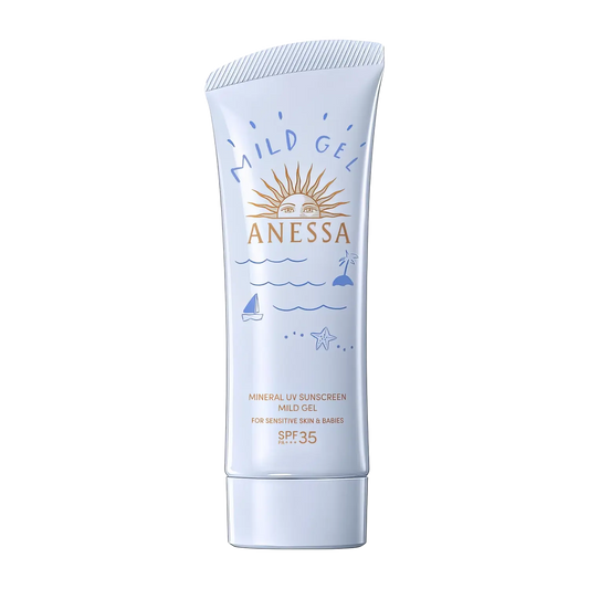 Shiseido Anessa - Mineral UV Sunscreen mild gel SPF35 PA+++ - 90g-Wonder Skin