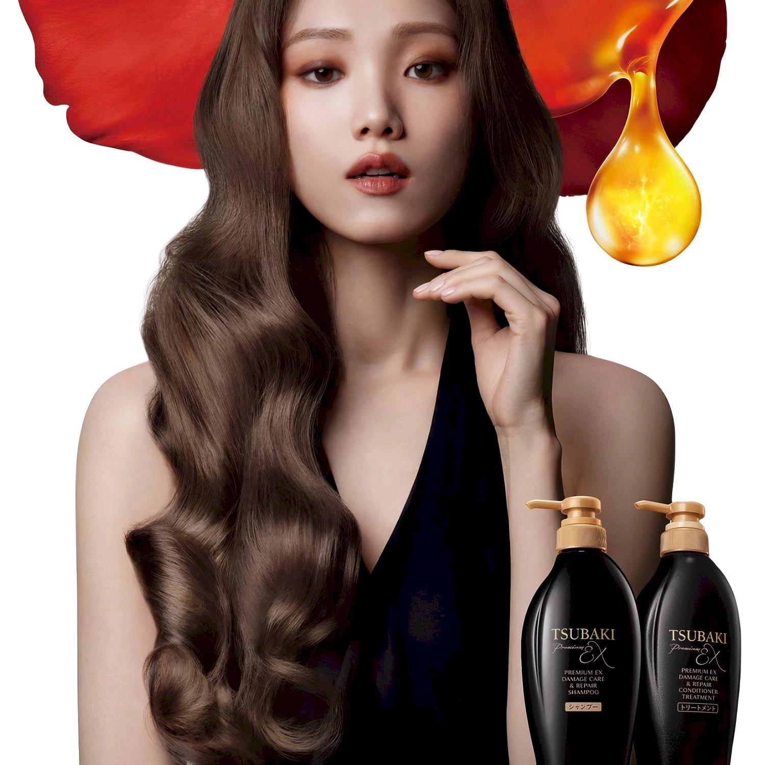 Shiseido Tsubaki - Premium EX Damage Care & Repair Shampoo - 450ml-Wonder Skin