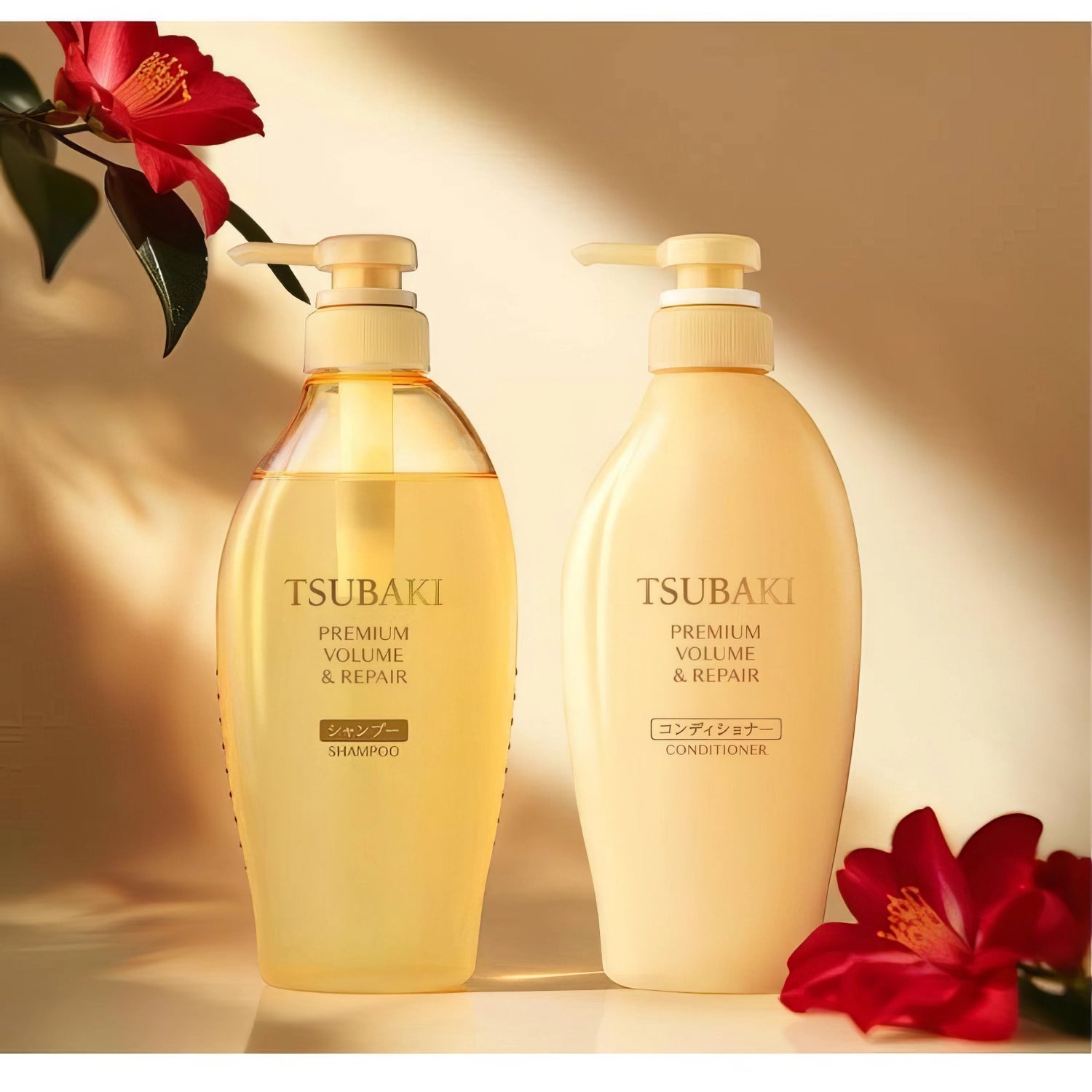 Shiseido Tsubaki Premium Volume Repair Shampoo 450ml-Wonder Skin