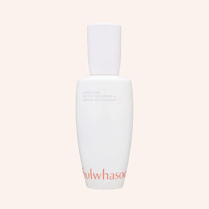Sulwhasoo First Care Activating Serum VI 90ml – weiße rechteckige Flasche mit Tropfaufsatz, freigestellt auf Weiß