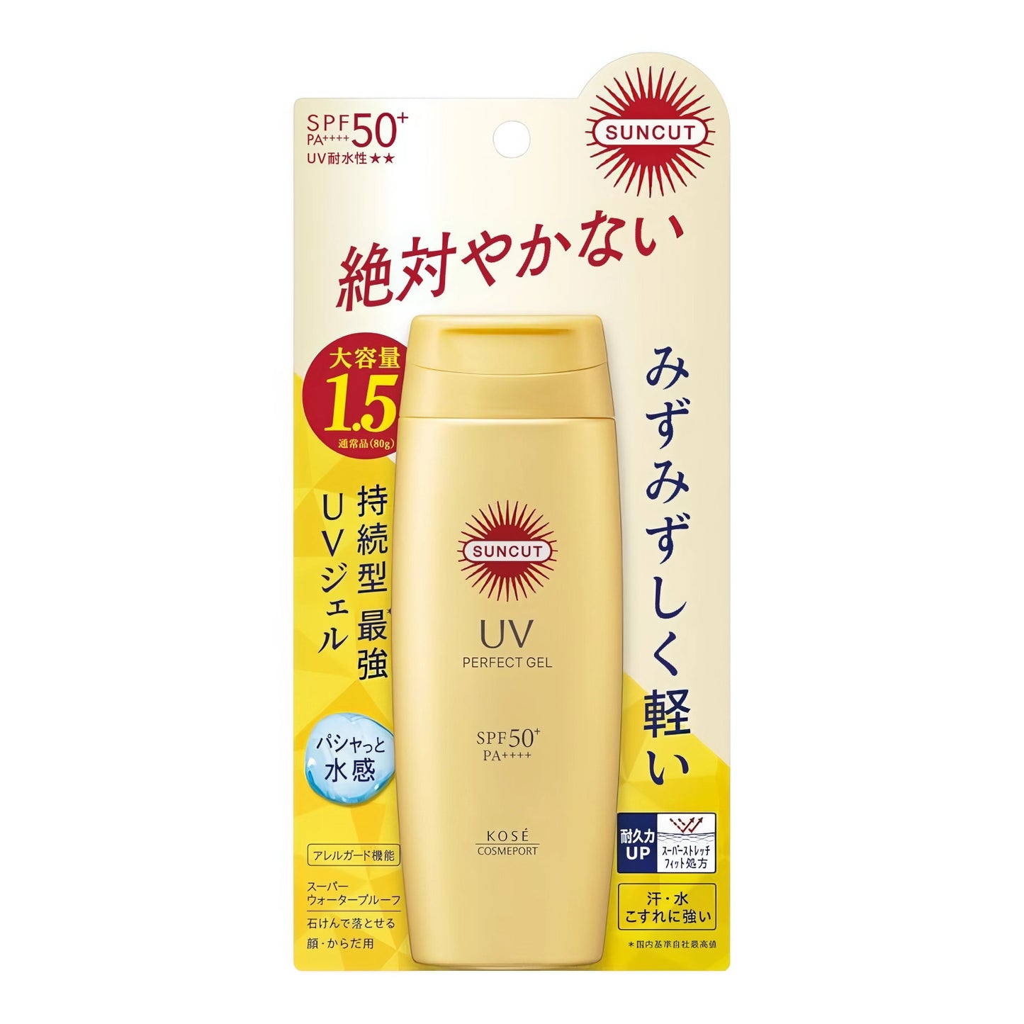 Suncut - Perfect UV Gel SPF 50+ PA++++ - 80g-Wonder Skin