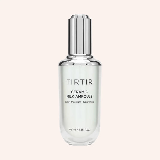 TIRTIR Ceramic Milk Ampoule 40ml – weiße Flasche freigestellt auf weißem Hintergrund