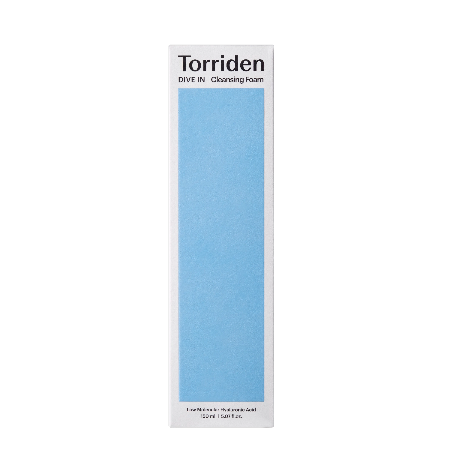 Torriden - DIVE-IN Low Molecular Hyaluronic Acid Cleansing Foam - 150ml-Wonder Skin