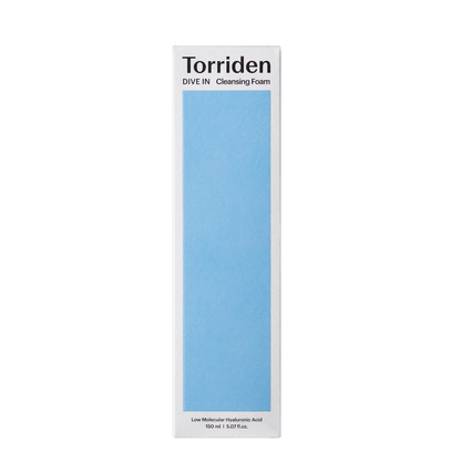 Torriden - DIVE-IN Low Molecular Hyaluronic Acid Cleansing Foam - 150ml-Wonder Skin