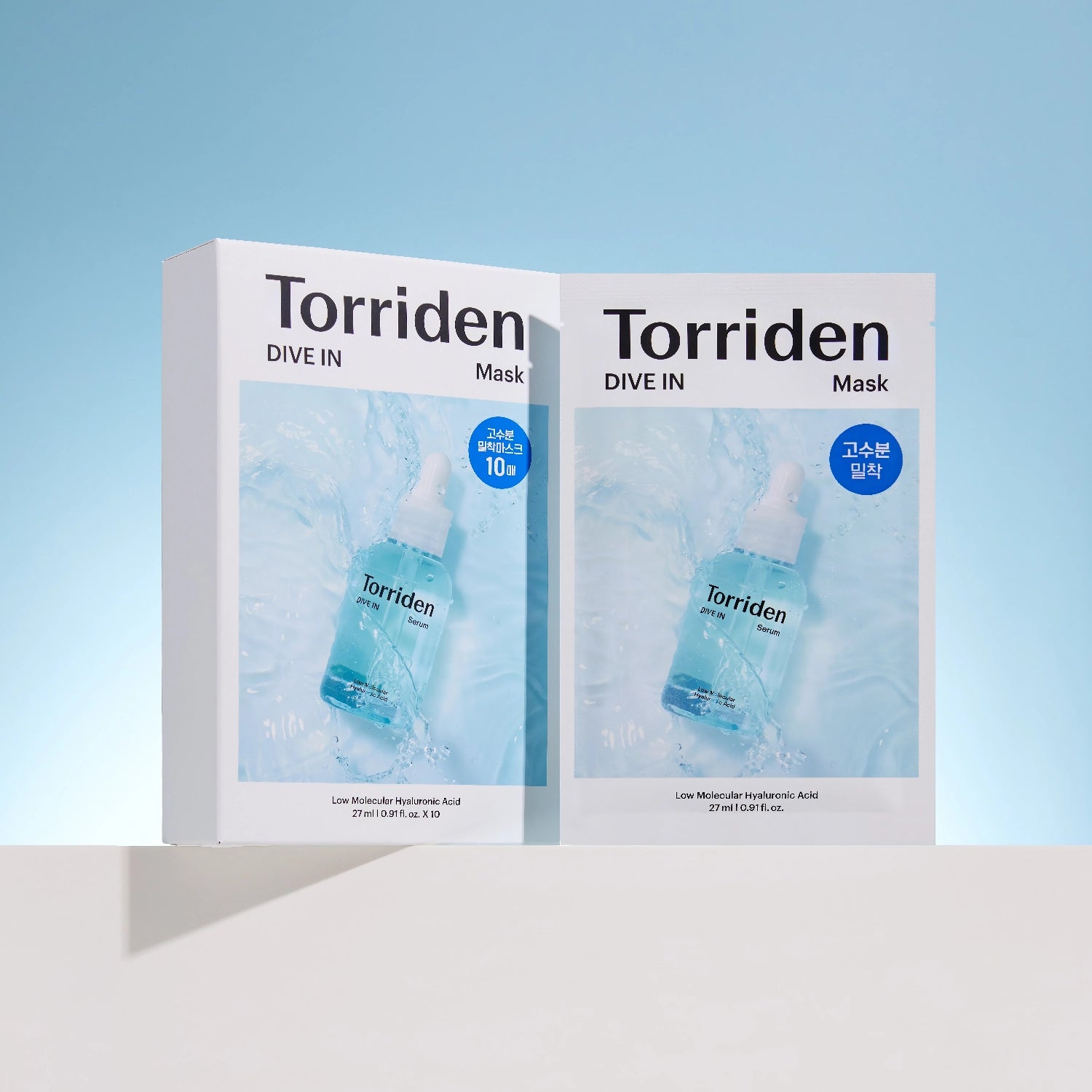 Torriden - DIVE-IN Low Molecular Hyaluronic Acid Mask - 27ml-Wonder Skin