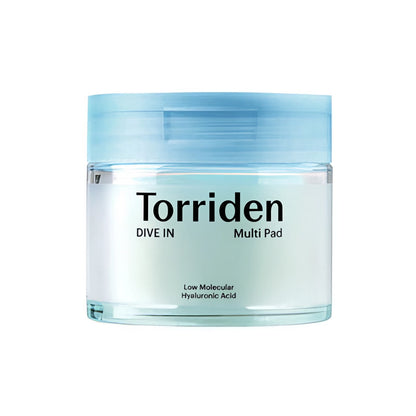 Torriden - DIVE-IN Low Molecular Hyaluronic Acid Multi Pad - 80 sheets, 160ml-Wonder Skin