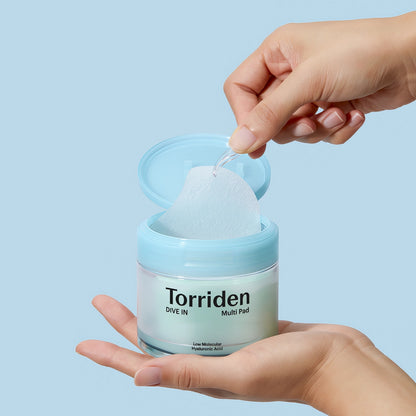 Torriden - DIVE-IN Low Molecular Hyaluronic Acid Multi Pad - 80 sheets, 160ml-Wonder Skin