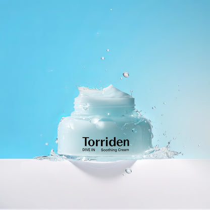 Torriden - DIVE-IN Low Molecular Hyaluronic Acid Soothing Cream - 100ml-Wonder Skin