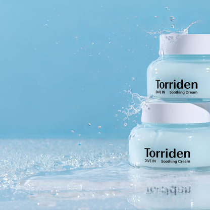 Torriden - DIVE-IN Low Molecular Hyaluronic Acid Soothing Cream - 100ml-Wonder Skin
