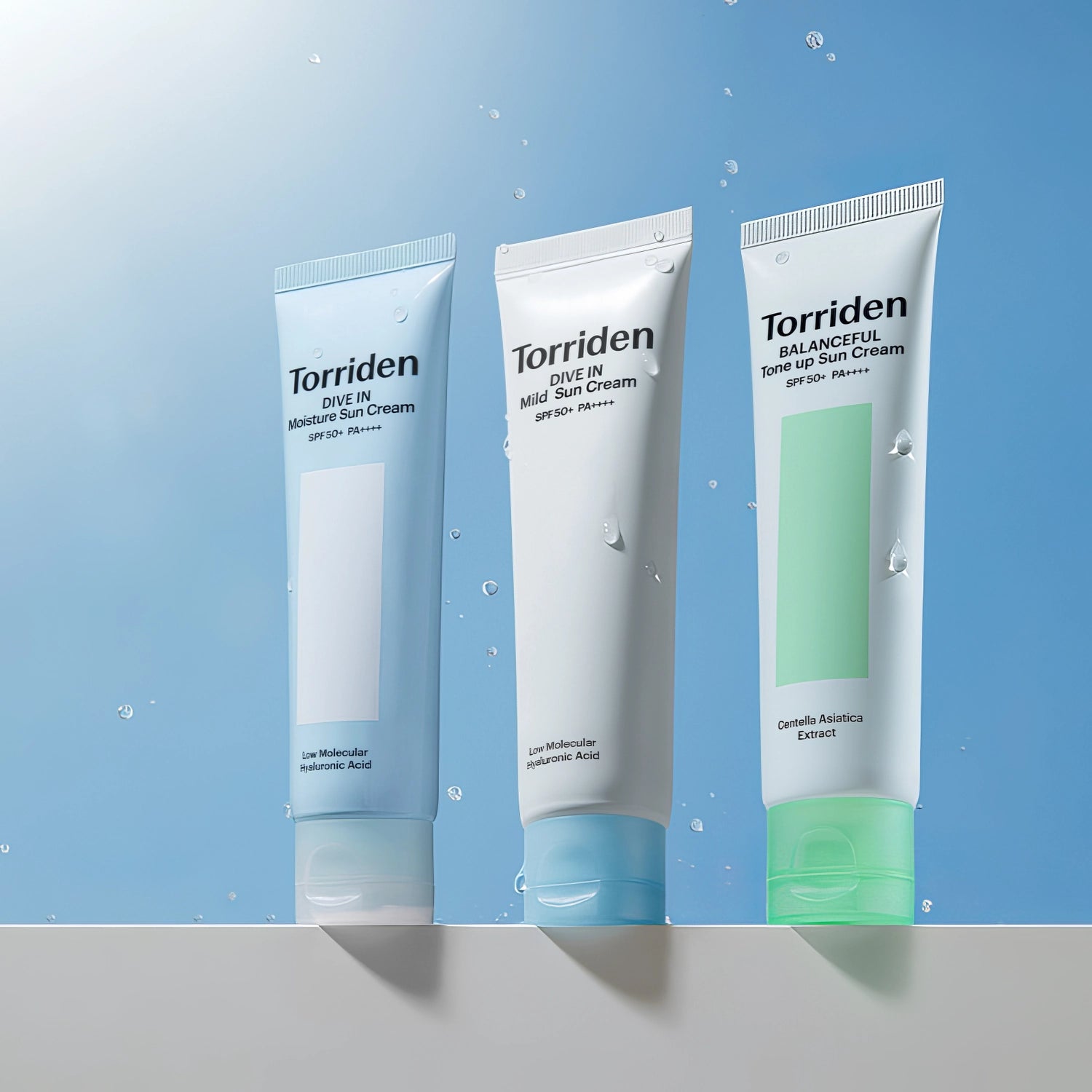 Torriden - DIVE-IN Sun Cream SPF50+ PA++++ - 60ml-Wonder Skin