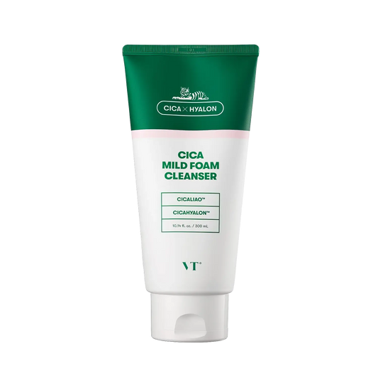 VT - Cica Mild Foam Cleanser - 300ml-Wonder Skin