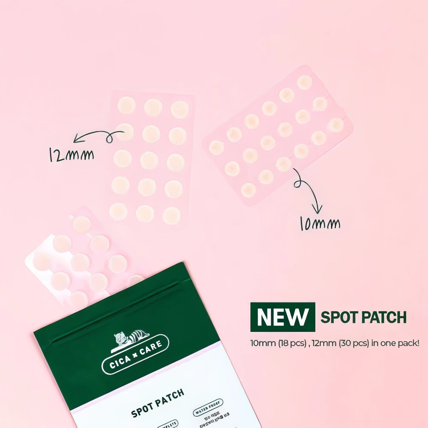 VT - Cica Spot Patch - 48St.-Wonder Skin