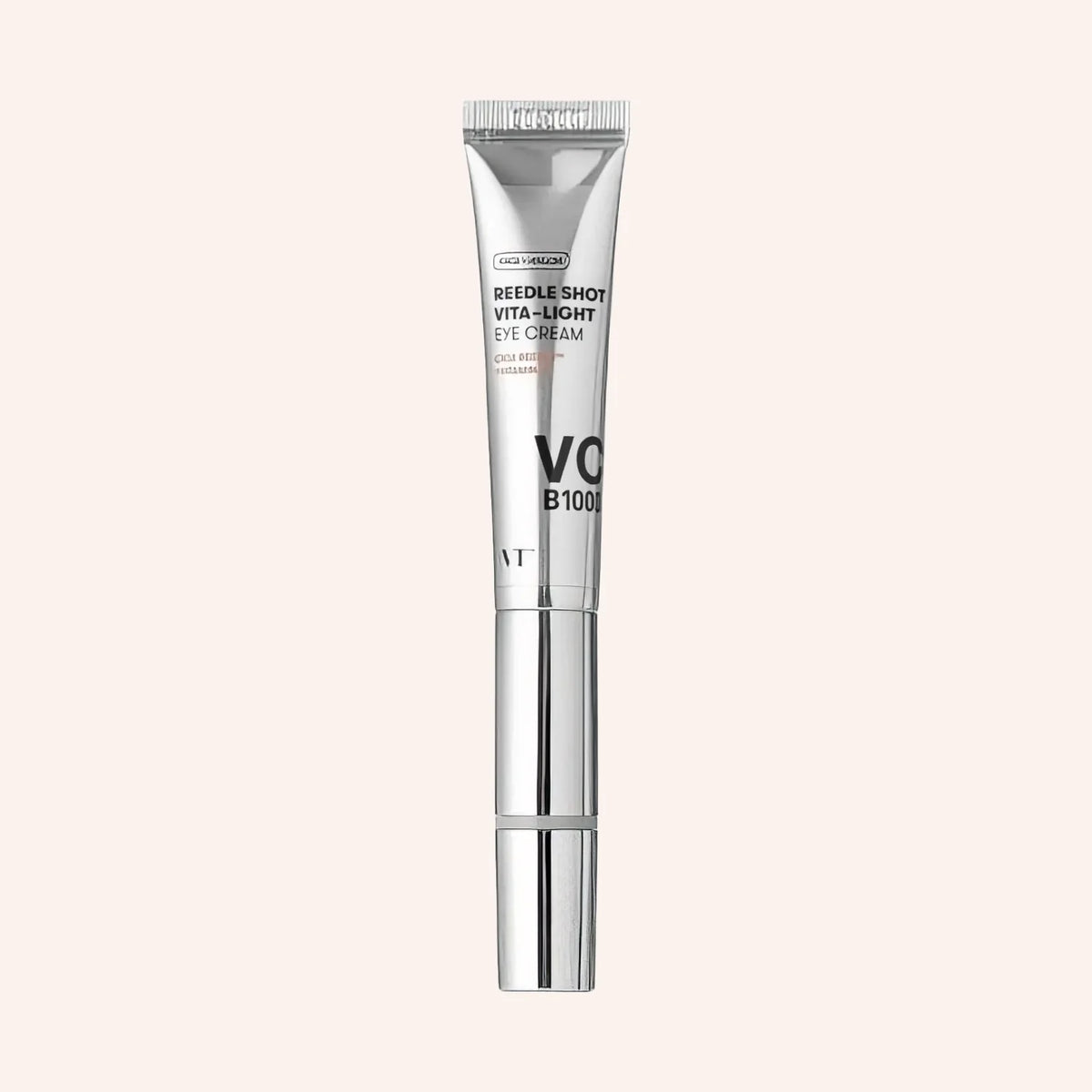 VT Reedle Shot Vita-Light Eyecream 15ml – weiße Tube mit Applikator frontal